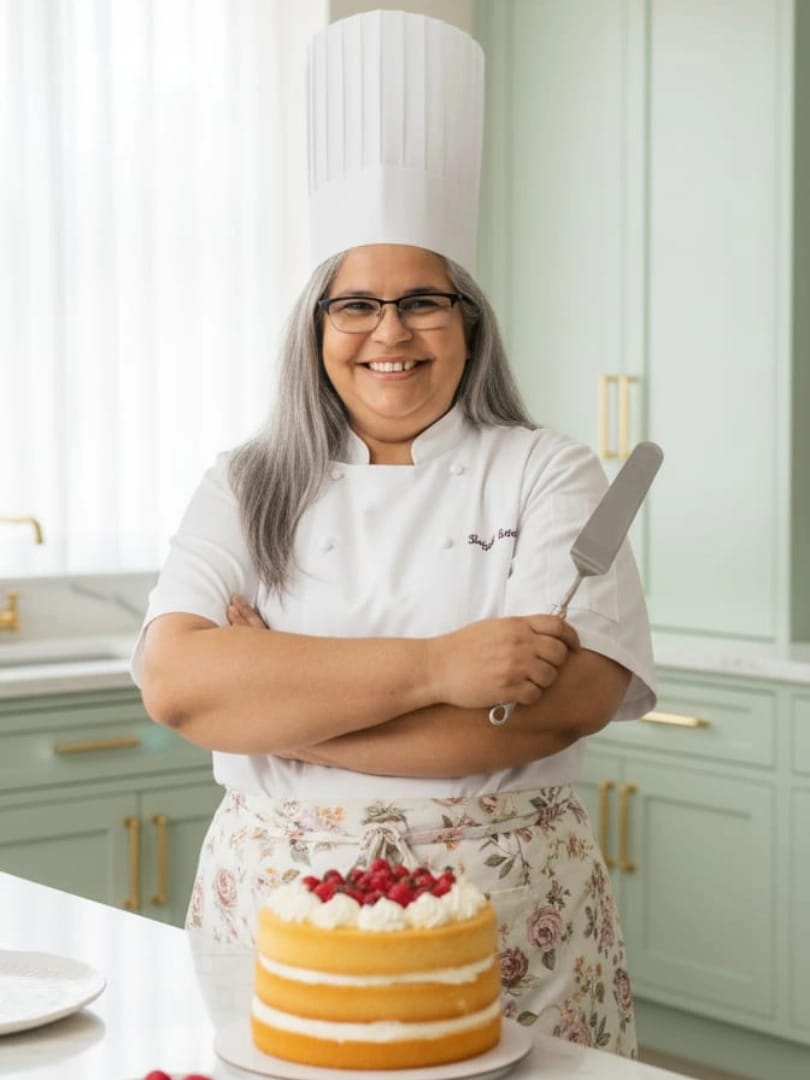 Roselli Cristo, chef confeiteira e fundadora do Aroma & Café